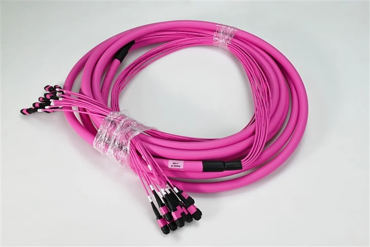 پچ کوردهای فیبر MTP MPO 12 Core OM4